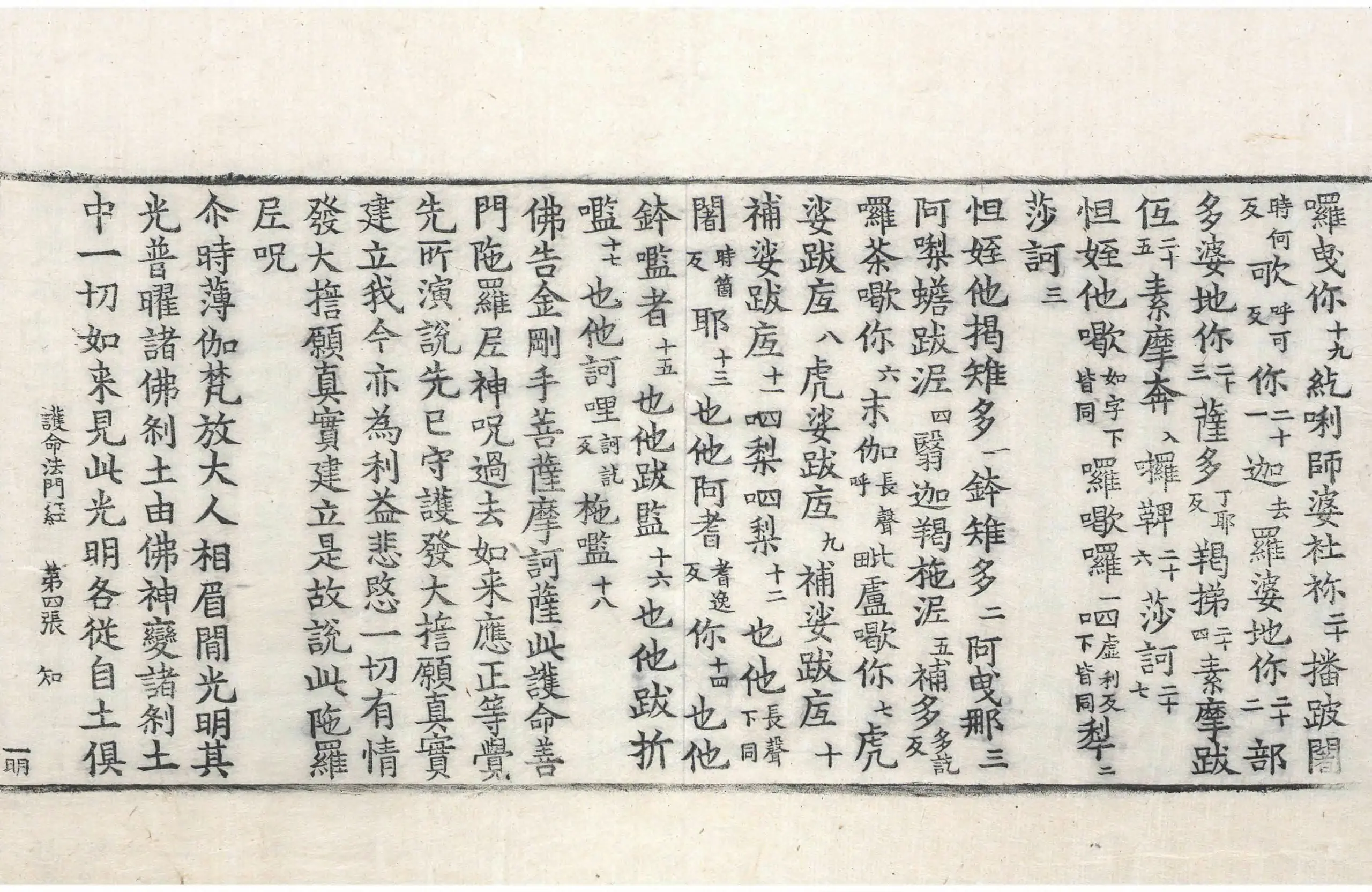 File:高麗藏K0351 護命法門神呪經 1卷.djvu