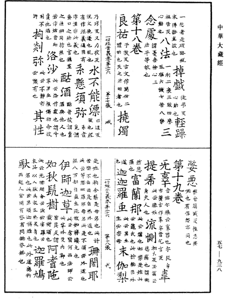 File:《中華大藏經》 第57冊 第0938頁.png