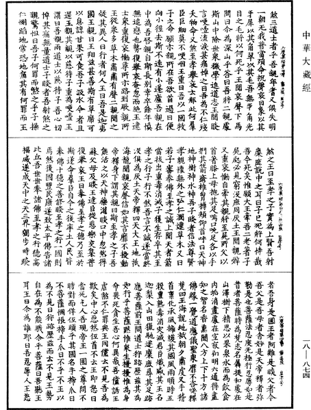 File:《中華大藏經》 第18冊 第874頁.png