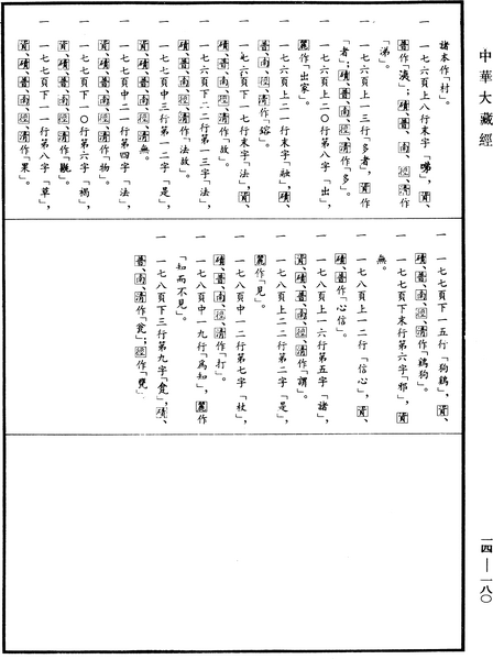 File:《中華大藏經》 第14冊 第180頁.png