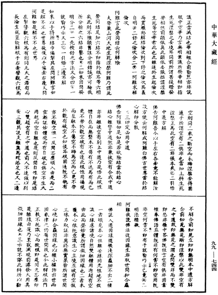 File:《中華大藏經》 第99冊 第744頁.png