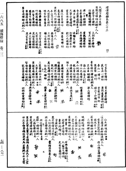 File:《中華大藏經》 第74冊 第871頁.png