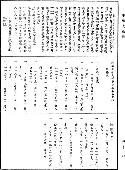 File:《中華大藏經》 第45冊 第120頁.png