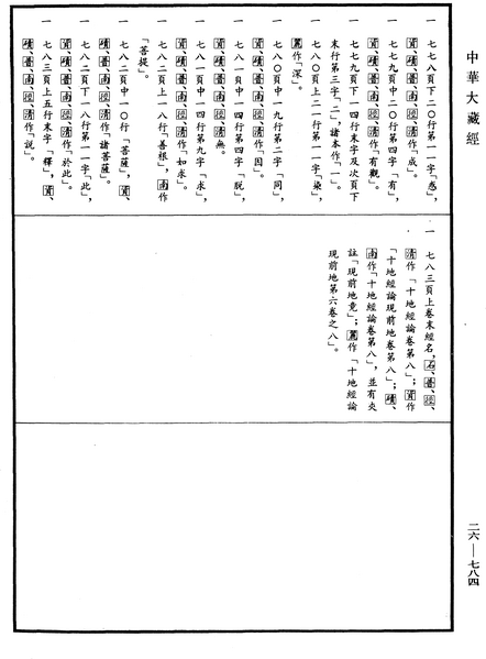 File:《中華大藏經》 第26冊 第784頁.png