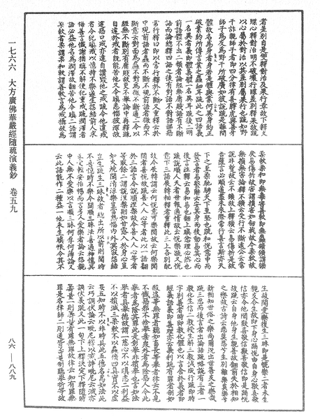 File:《中華大藏經》 第86冊 第0889頁.png