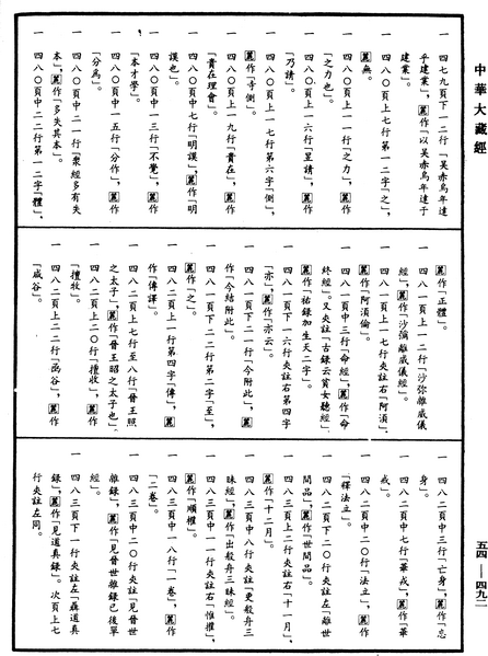File:《中華大藏經》 第54冊 第492頁.png
