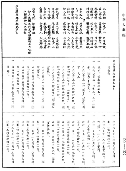 File:《中華大藏經》 第100冊 第668頁.png