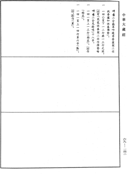 File:《中華大藏經》 第69冊 第142頁.png