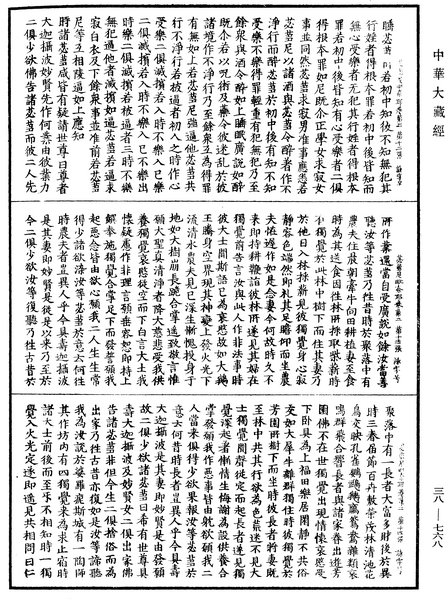 File:《中華大藏經》 第38冊 第768頁.png