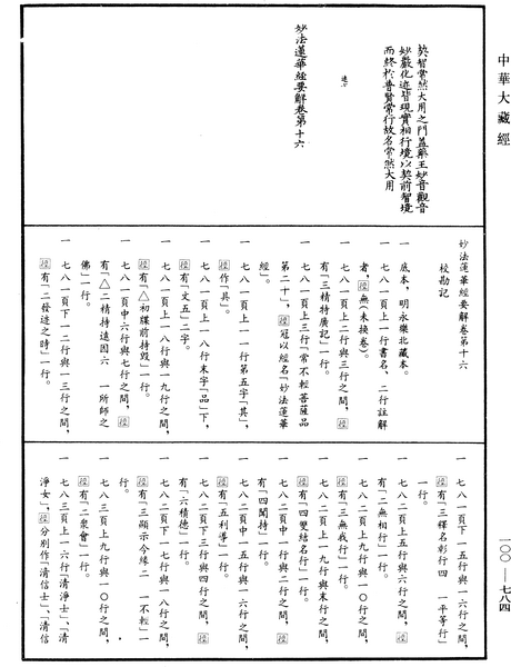 File:《中華大藏經》 第100冊 第784頁.png