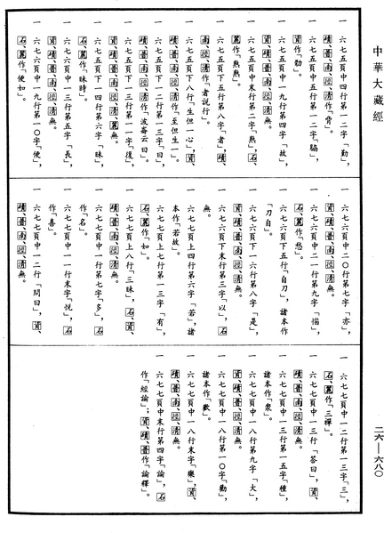 File:《中華大藏經》 第26冊 第680頁.png