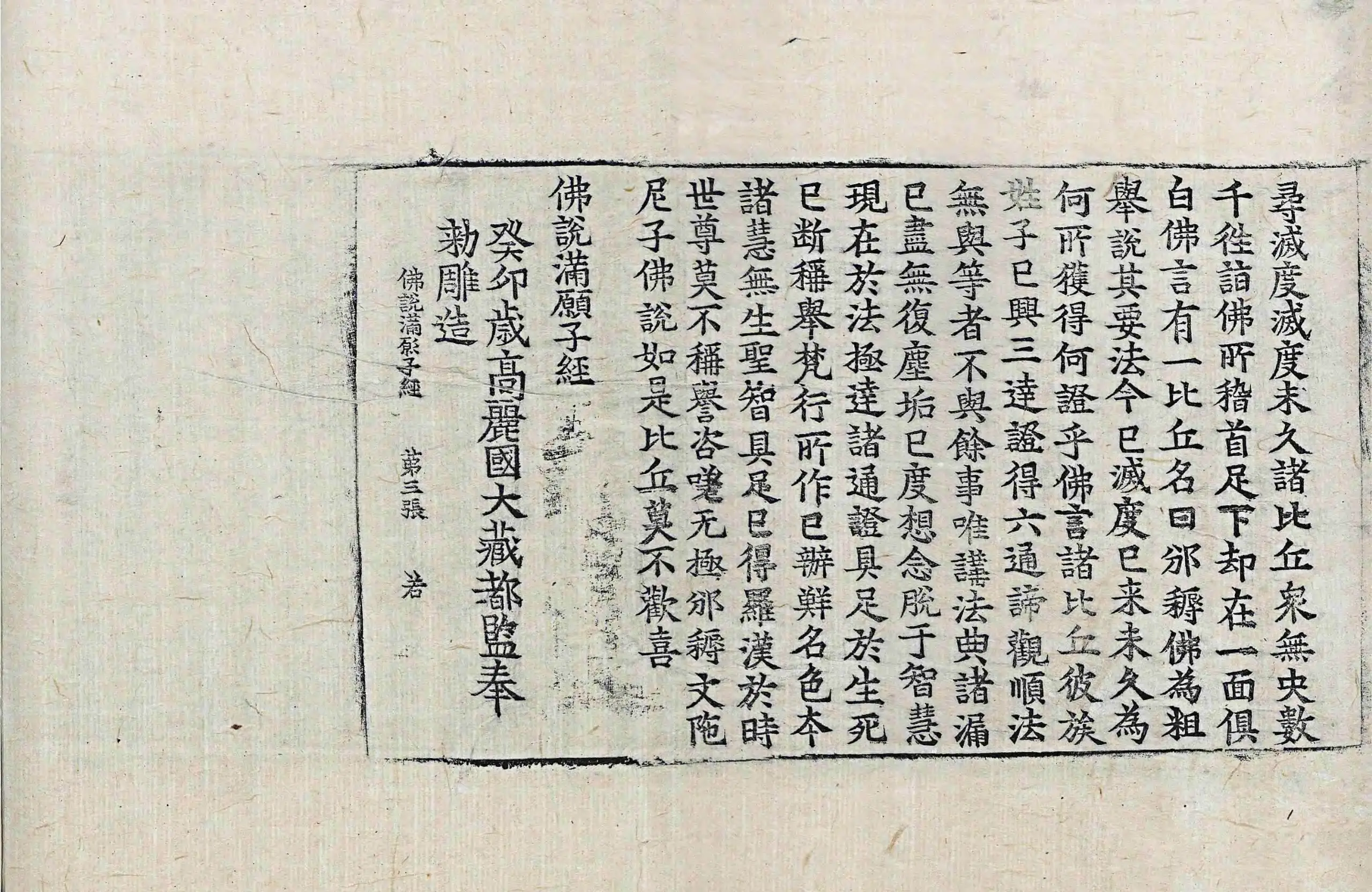 File:高麗藏K0755 佛說滿願子經 1卷.djvu