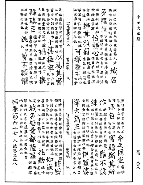 File:《中華大藏經》 第57冊 第0868頁.png