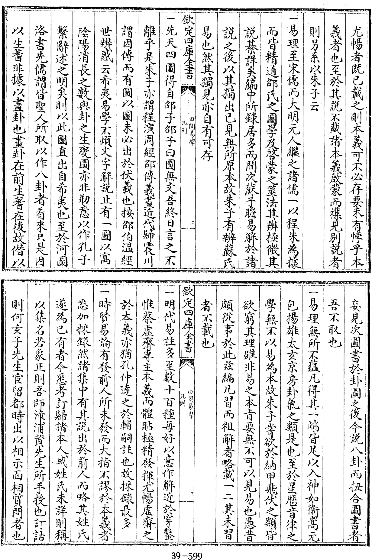 File:田間易學 十卷 卷首二卷 (清)錢澄之撰 - 四庫全書經部第39冊.djvu