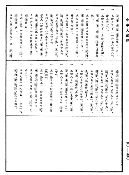 File:《中華大藏經》 第50冊 第550頁.png