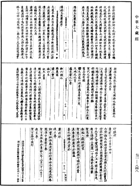 File:《中華大藏經》 第72冊 第848頁.png