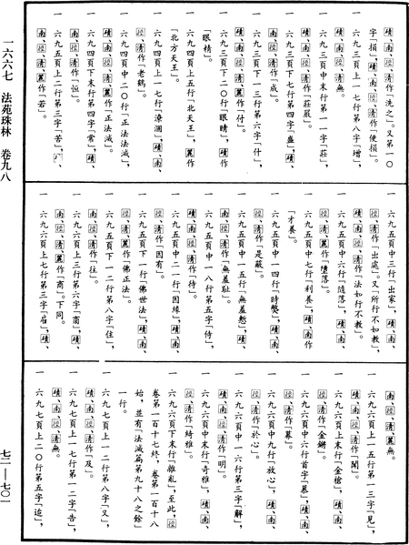 File:《中華大藏經》 第72冊 第701頁.png